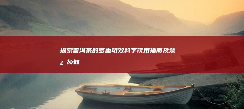 探索普洱茶的多重功效、科学饮用指南及禁忌须知